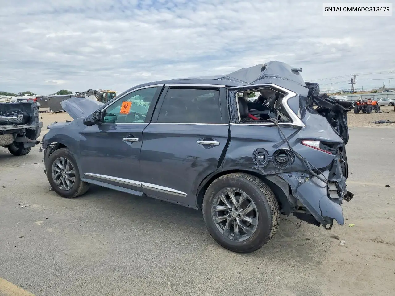 2013 Infiniti Jx35 Base VIN: 5N1AL0MM6DC313479 Lot: 58702066