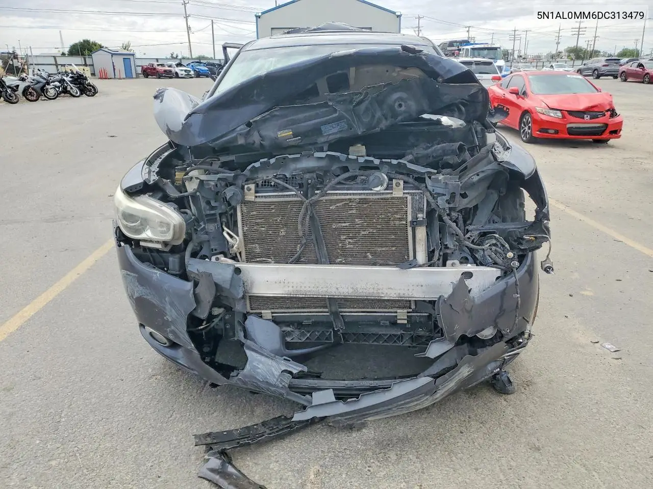 2013 Infiniti Jx35 Base VIN: 5N1AL0MM6DC313479 Lot: 58702066