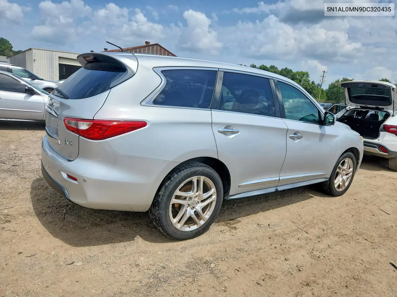 2013 Infiniti Jx35 Base VIN: 5N1AL0MN9DC320435 Lot: 58773156