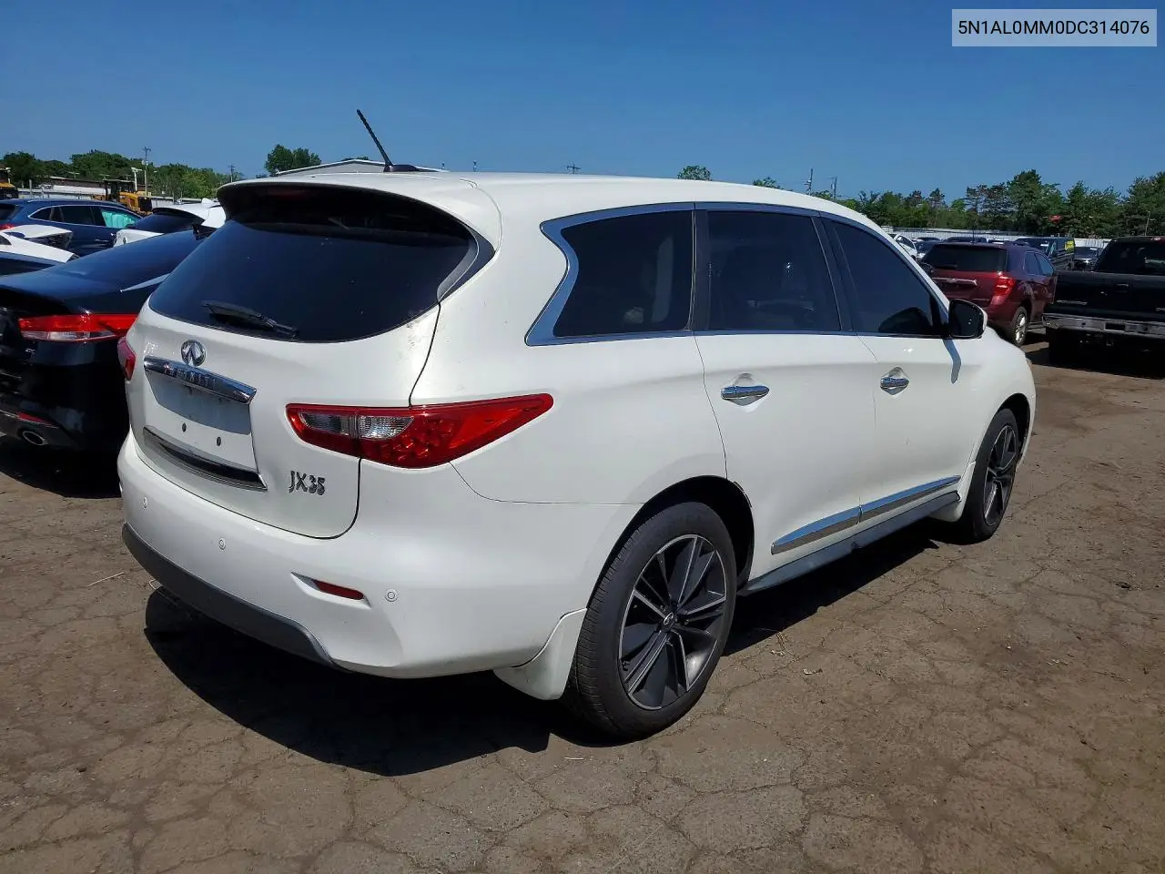 2013 Infiniti Jx35 Base VIN: 5N1AL0MM0DC314076 Lot: 59633656