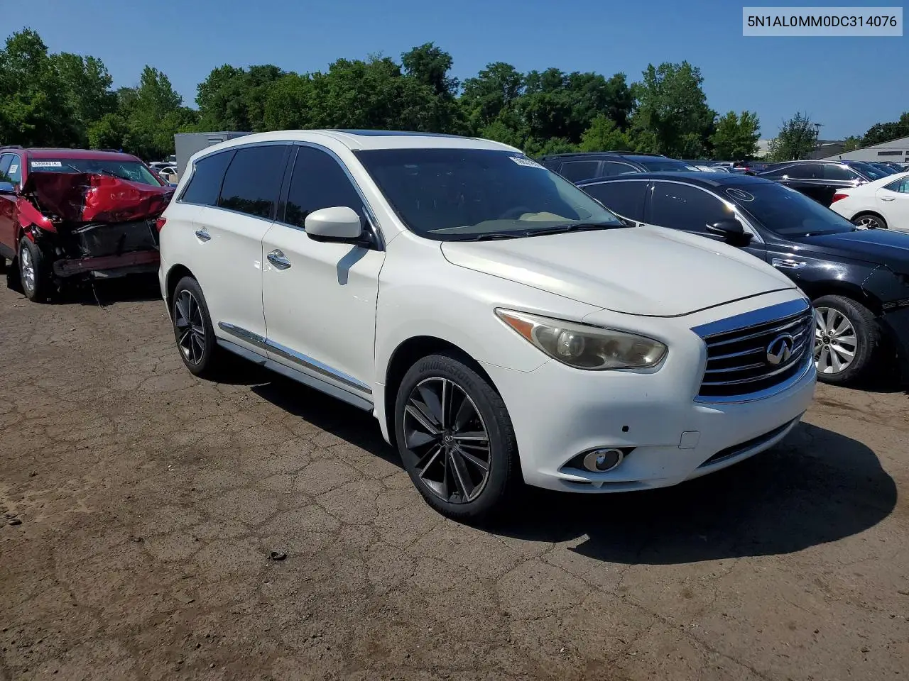 2013 Infiniti Jx35 Base VIN: 5N1AL0MM0DC314076 Lot: 59633656