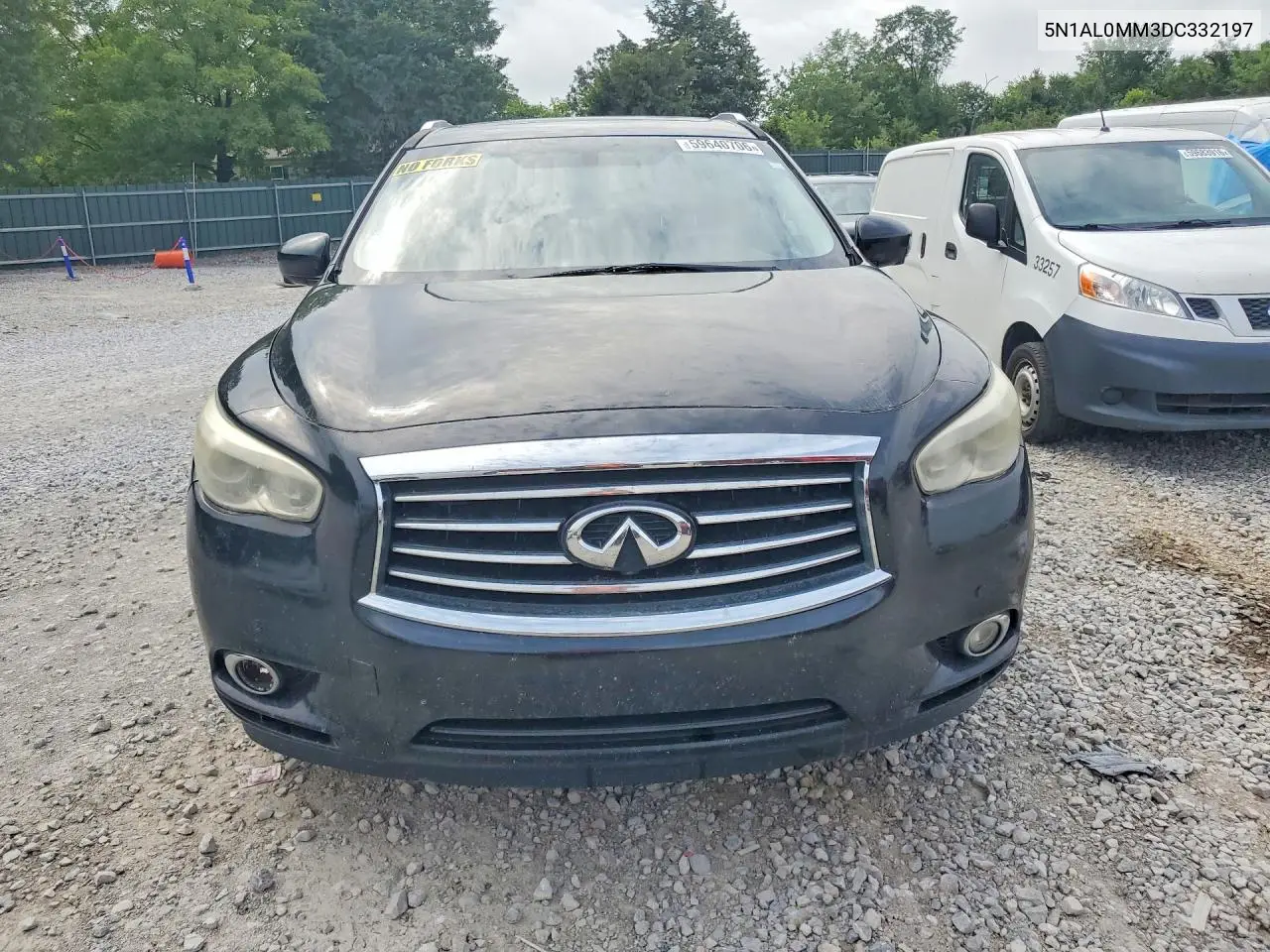 2013 Infiniti Jx35 Base VIN: 5N1AL0MM3DC332197 Lot: 59640706