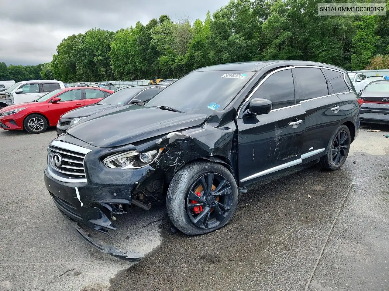 2013 Infiniti Jx35 VIN: 5N1AL0MM1DC300199 Lot: 59866236