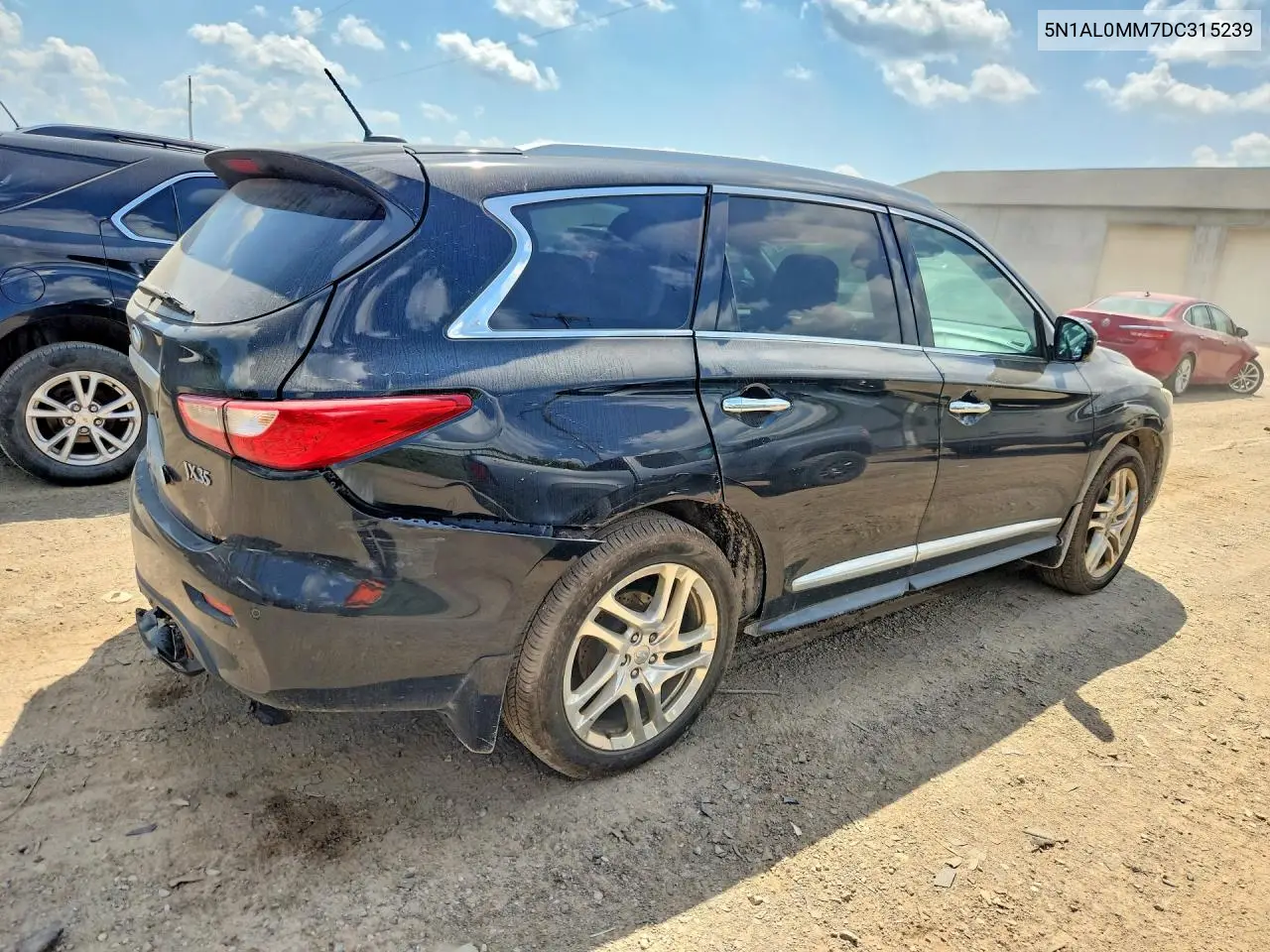 2013 Infiniti Jx35 Base VIN: 5N1AL0MM7DC315239 Lot: 59882746