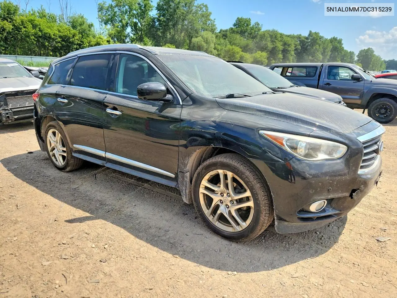 2013 Infiniti Jx35 Base VIN: 5N1AL0MM7DC315239 Lot: 59882746