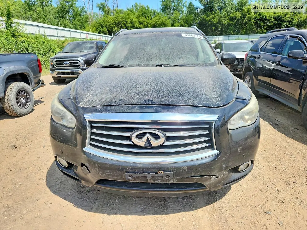 2013 Infiniti Jx35 Base VIN: 5N1AL0MM7DC315239 Lot: 59882746