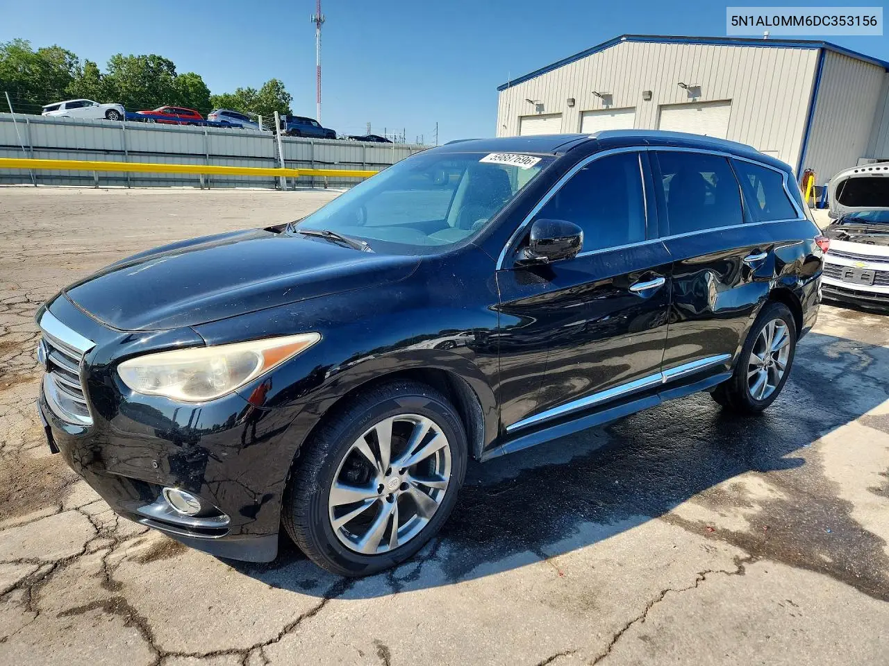 2013 Infiniti Jx35 Base VIN: 5N1AL0MM6DC353156 Lot: 59887696