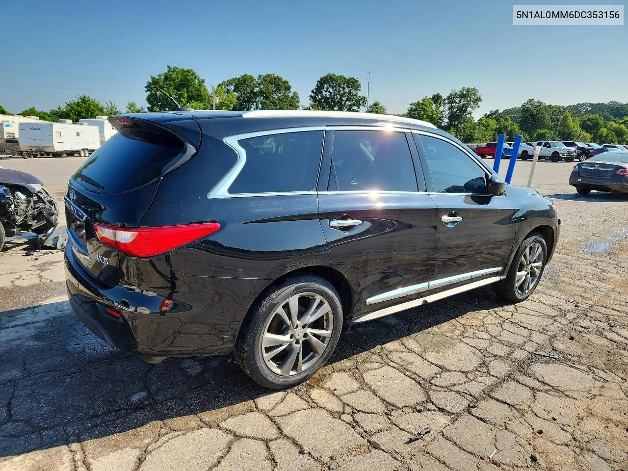 2013 Infiniti Jx35 Base VIN: 5N1AL0MM6DC353156 Lot: 59887696