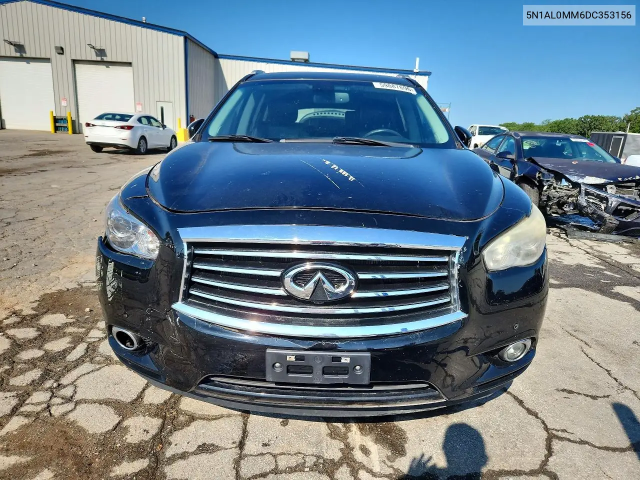 2013 Infiniti Jx35 Base VIN: 5N1AL0MM6DC353156 Lot: 59887696