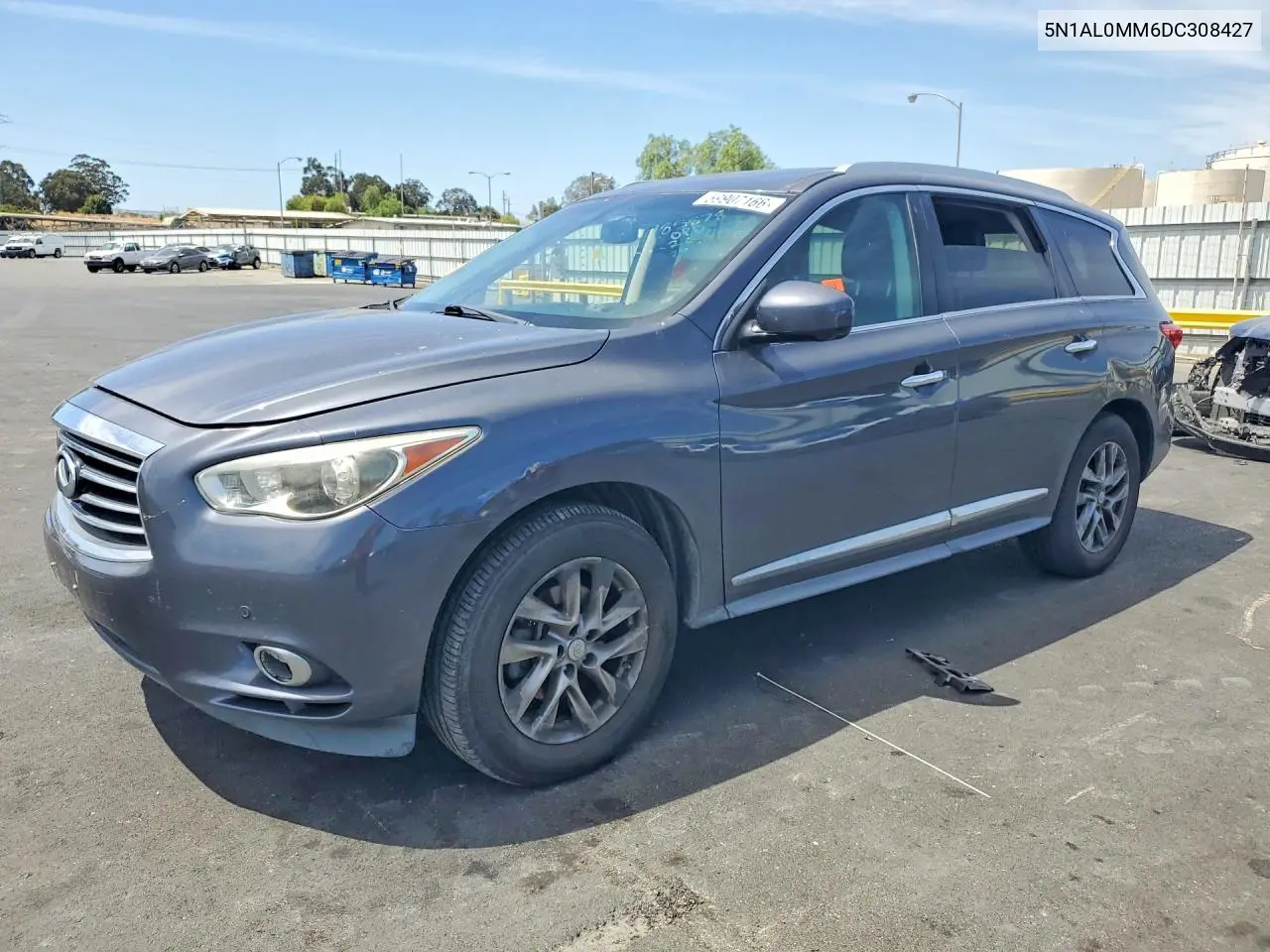2013 Infiniti Jx35 Base VIN: 5N1AL0MM6DC308427 Lot: 59907166