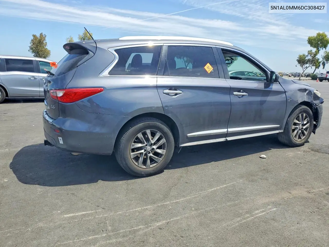 2013 Infiniti Jx35 Base VIN: 5N1AL0MM6DC308427 Lot: 59907166