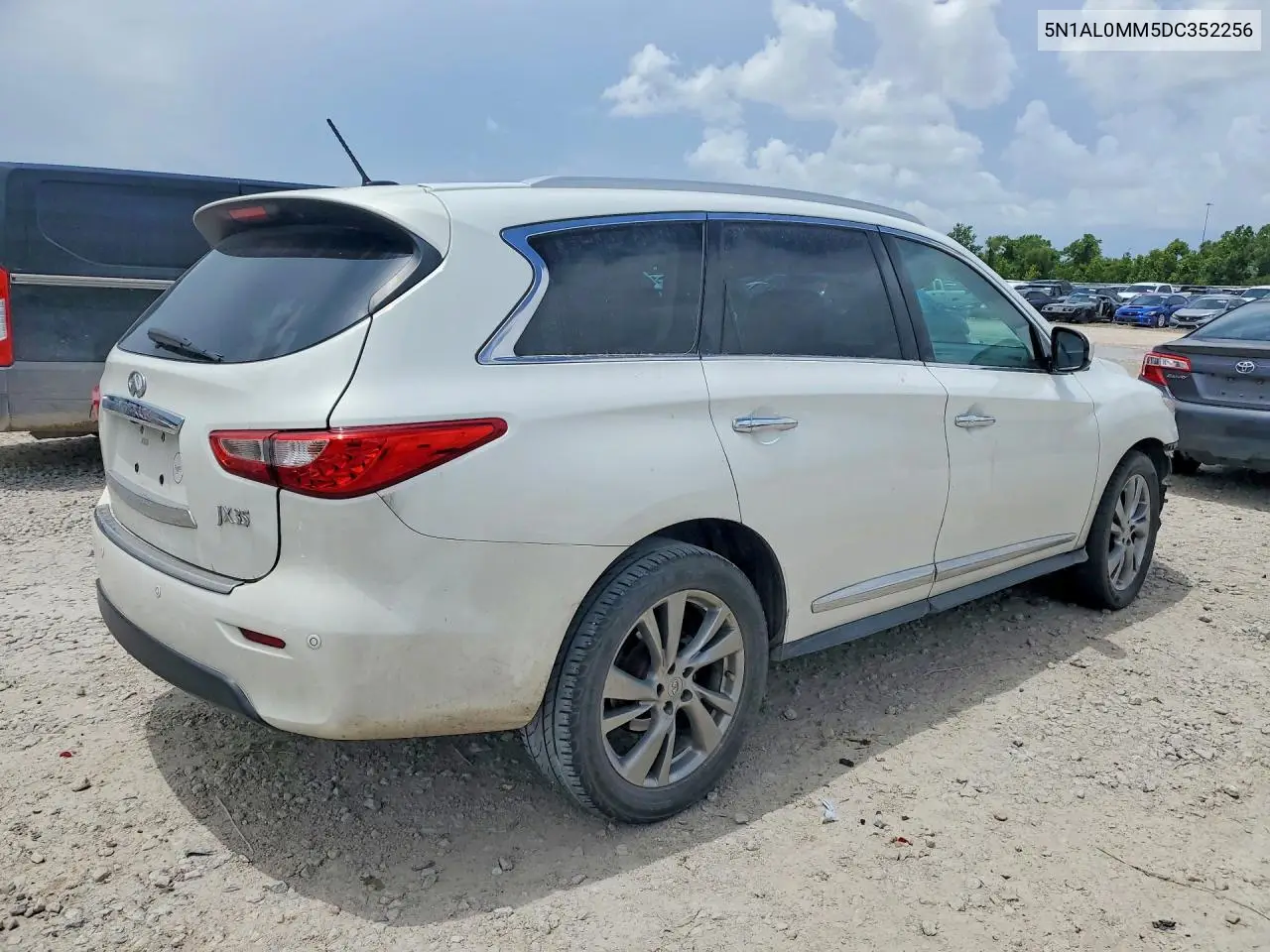 2013 Infiniti Jx35 Base VIN: 5N1AL0MM5DC352256 Lot: 60037376