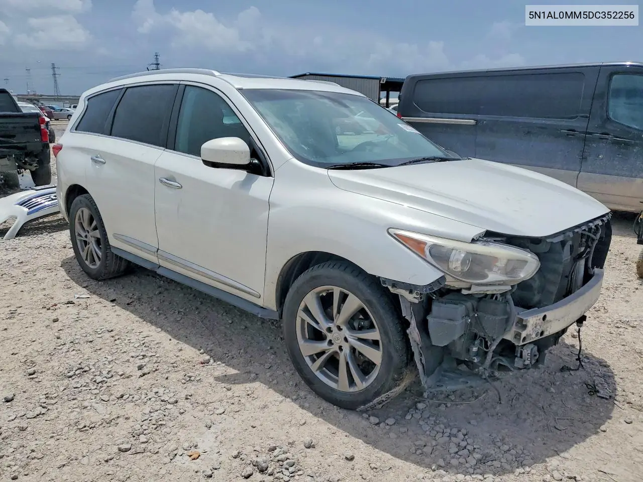 2013 Infiniti Jx35 Base VIN: 5N1AL0MM5DC352256 Lot: 60037376
