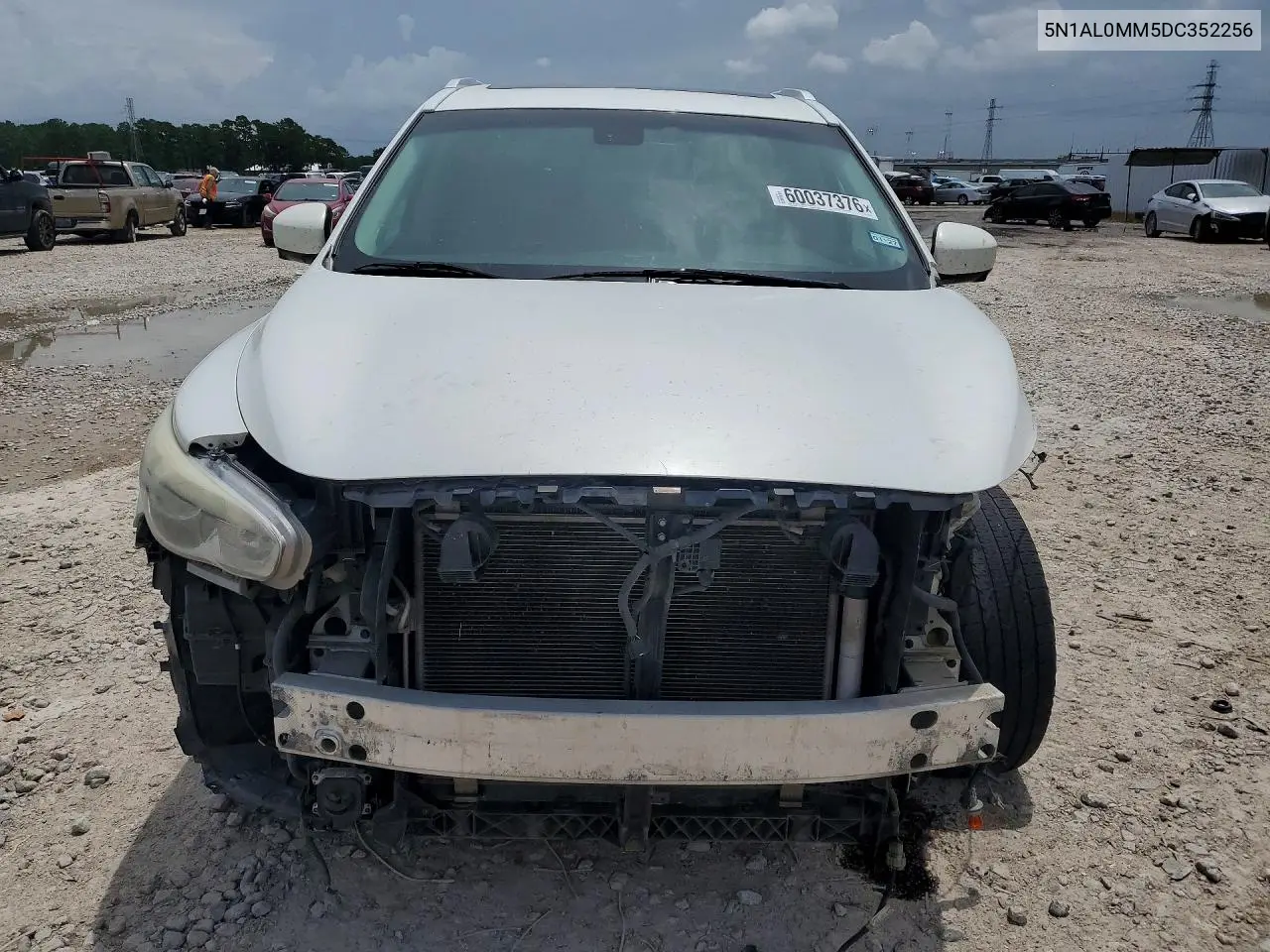 2013 Infiniti Jx35 Base VIN: 5N1AL0MM5DC352256 Lot: 60037376
