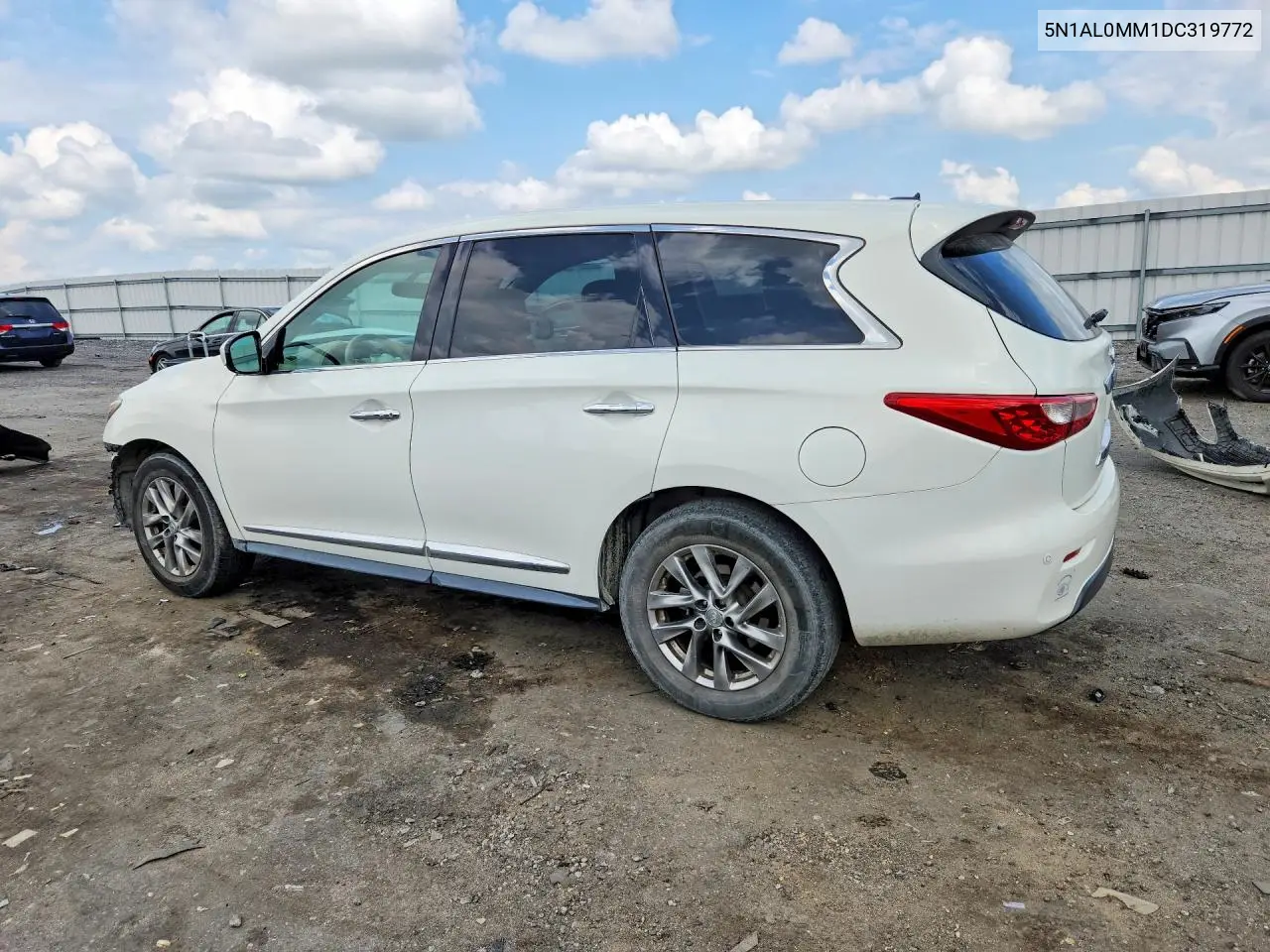 2013 Infiniti Jx35 Base VIN: 5N1AL0MM1DC319772 Lot: 60045076