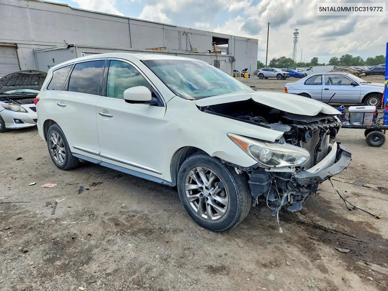 2013 Infiniti Jx35 Base VIN: 5N1AL0MM1DC319772 Lot: 60045076