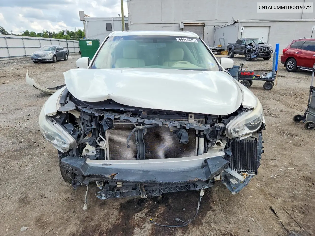 2013 Infiniti Jx35 Base VIN: 5N1AL0MM1DC319772 Lot: 60045076