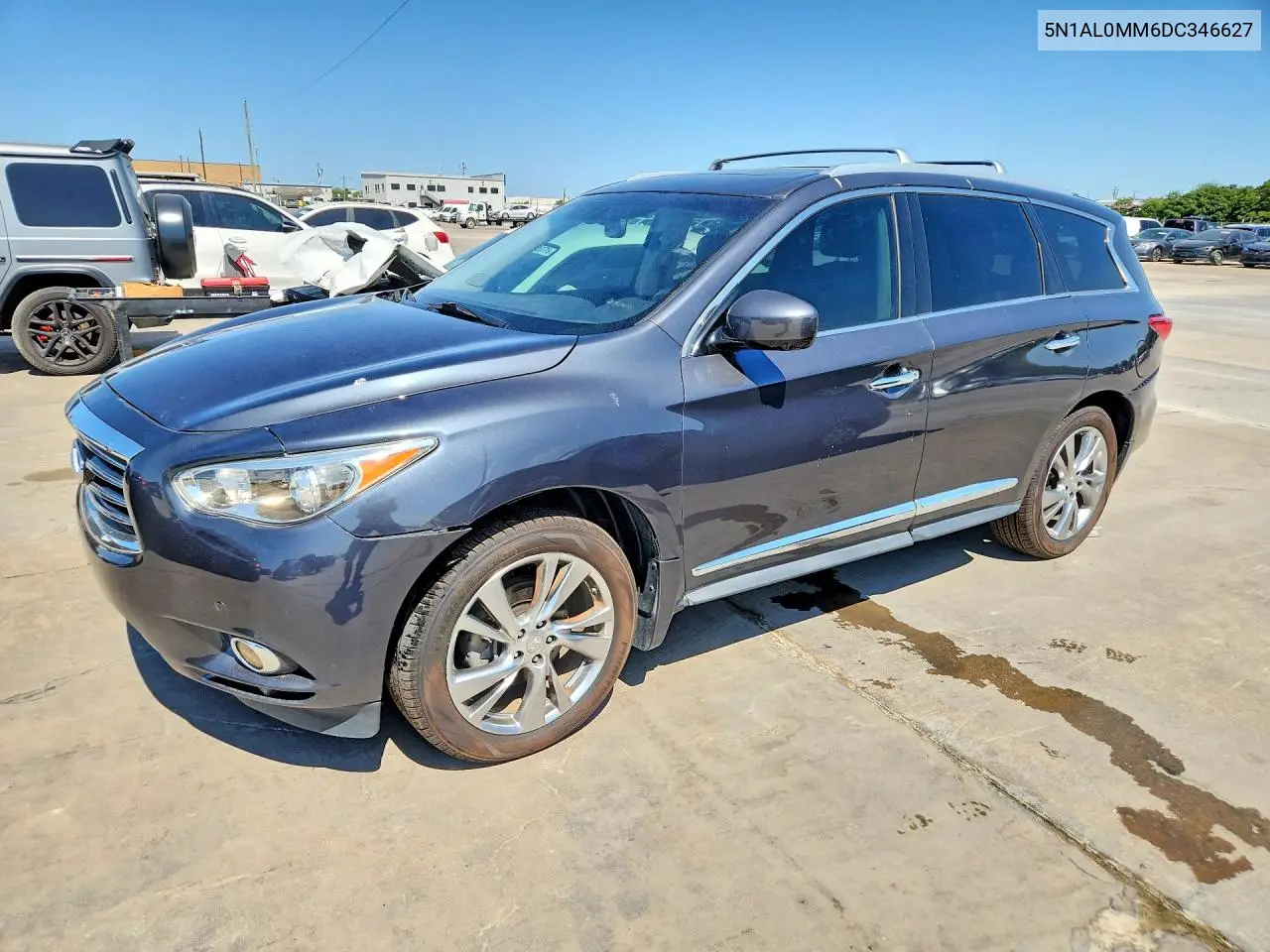 2013 Infiniti Jx35 VIN: 5N1AL0MM6DC346627 Lot: 60075876