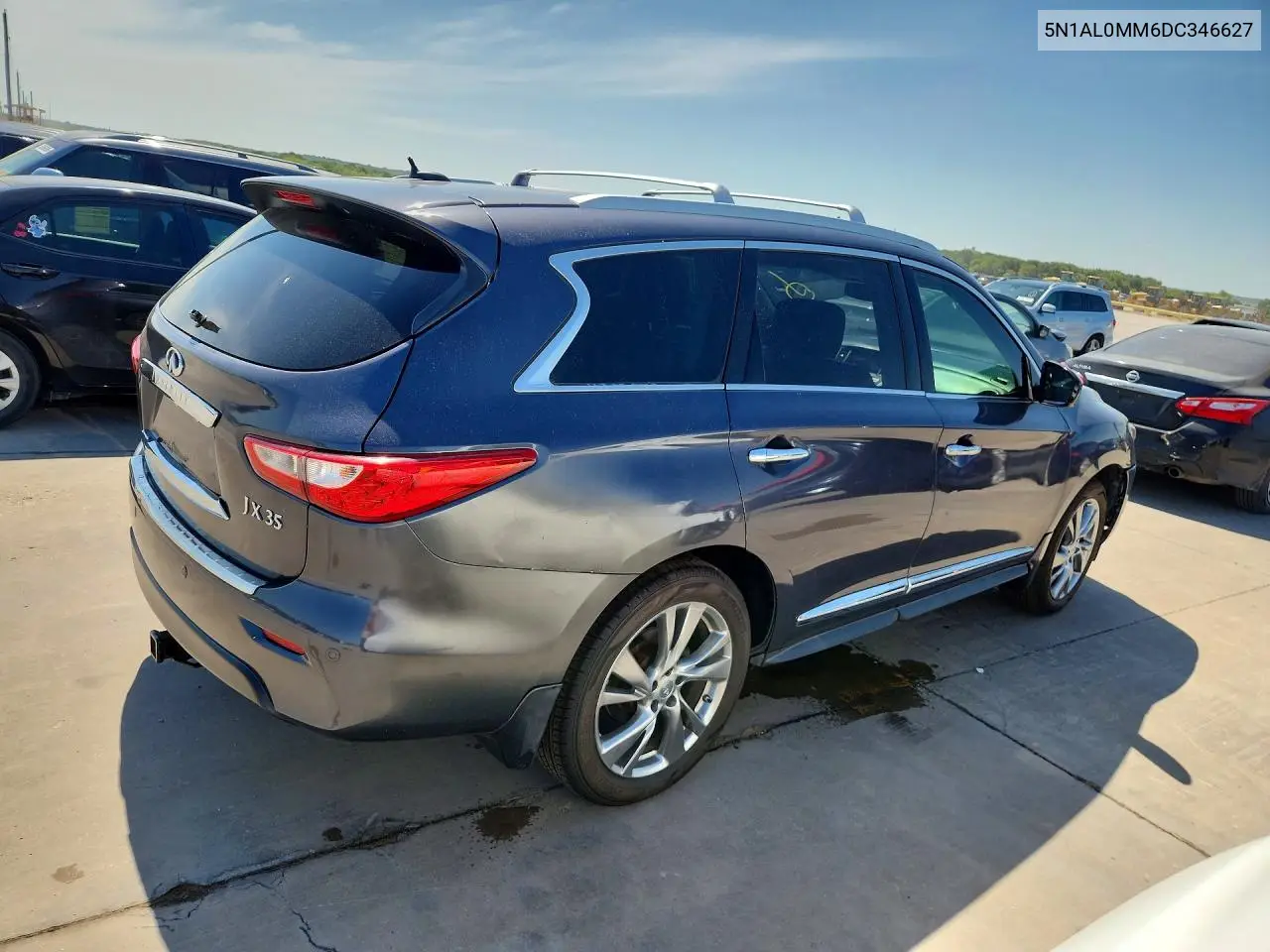 2013 Infiniti Jx35 VIN: 5N1AL0MM6DC346627 Lot: 60075876