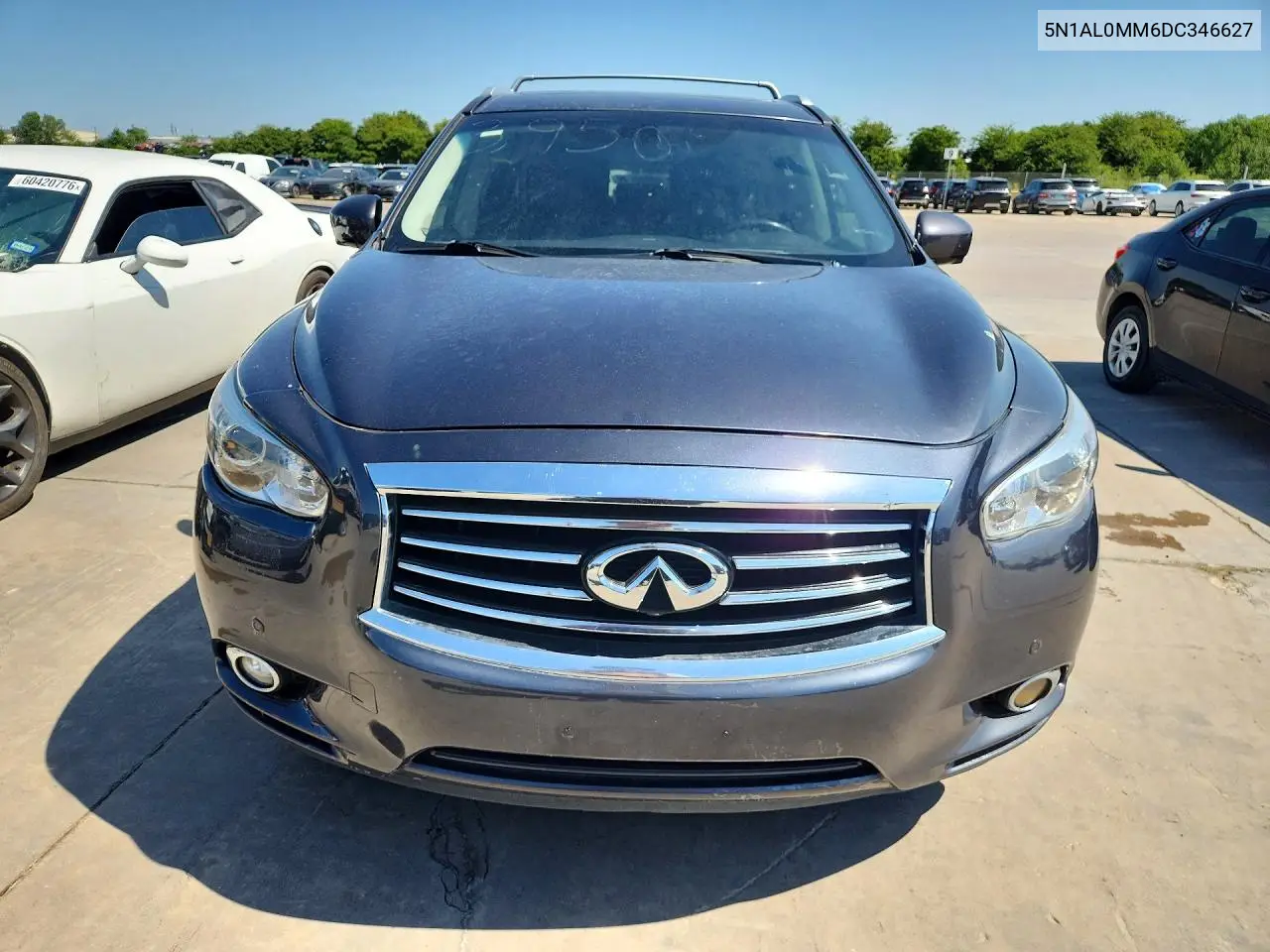 2013 Infiniti Jx35 VIN: 5N1AL0MM6DC346627 Lot: 60075876