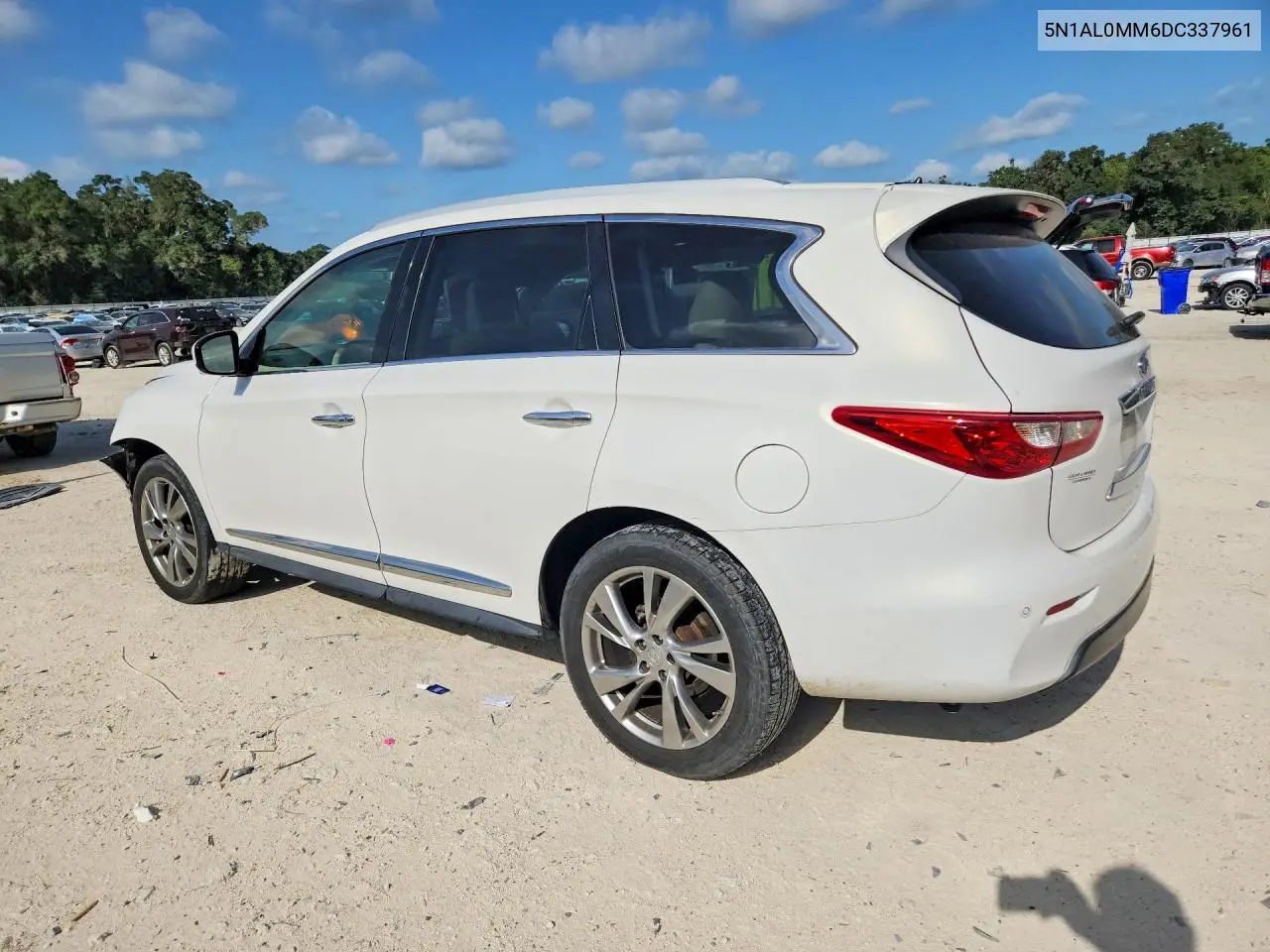 2013 Infiniti Jx35 Base VIN: 5N1AL0MM6DC337961 Lot: 60505566