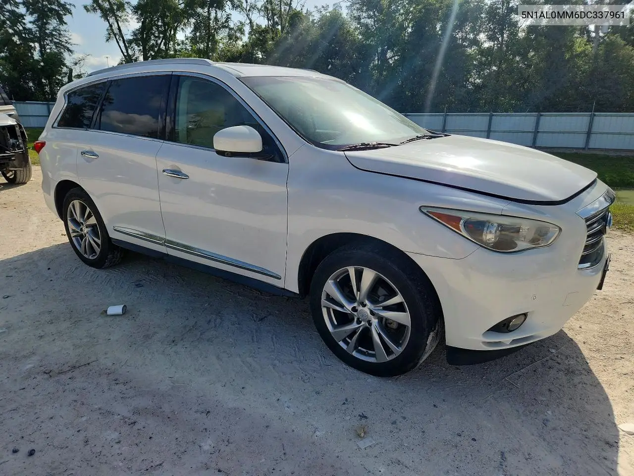 2013 Infiniti Jx35 Base VIN: 5N1AL0MM6DC337961 Lot: 60505566