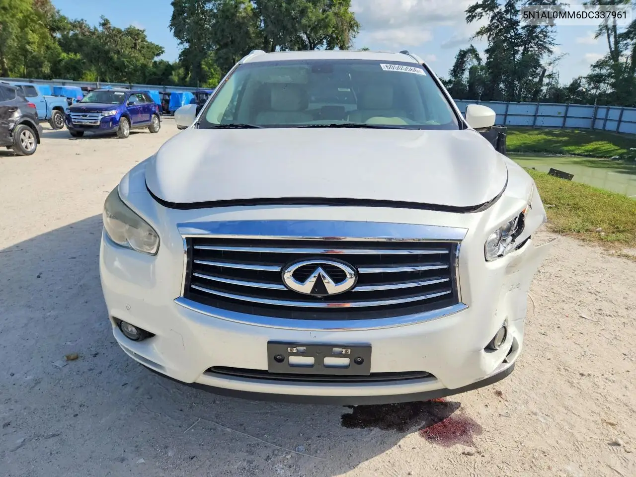2013 Infiniti Jx35 Base VIN: 5N1AL0MM6DC337961 Lot: 60505566