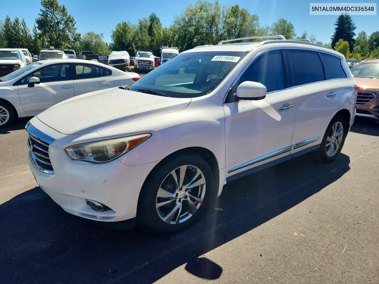 2013 Infiniti Jx35 Base VIN: 5N1AL0MM4DC336548 Lot: 60519086