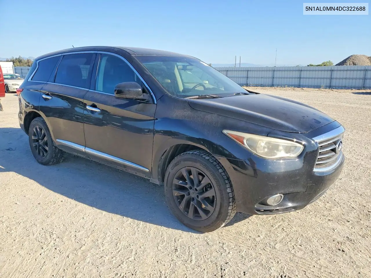 2013 Infiniti Jx35 Base VIN: 5N1AL0MN4DC322688 Lot: 60673946