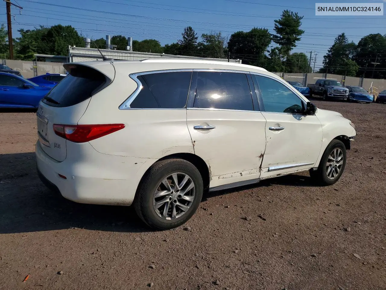 2013 Infiniti Jx35 Base VIN: 5N1AL0MM1DC324146 Lot: 60745606