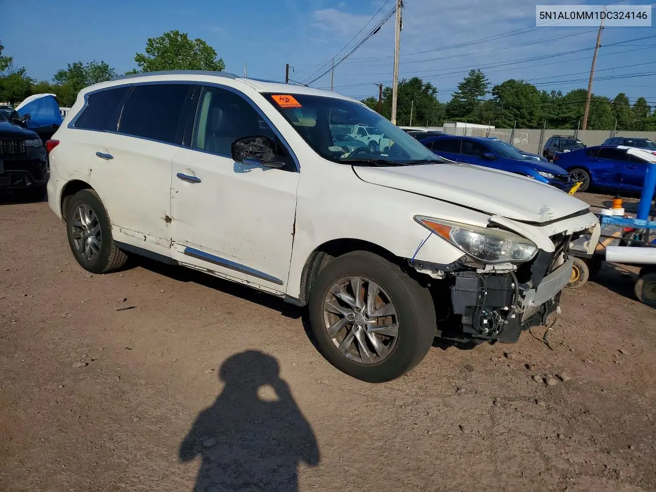 2013 Infiniti Jx35 Base VIN: 5N1AL0MM1DC324146 Lot: 60745606