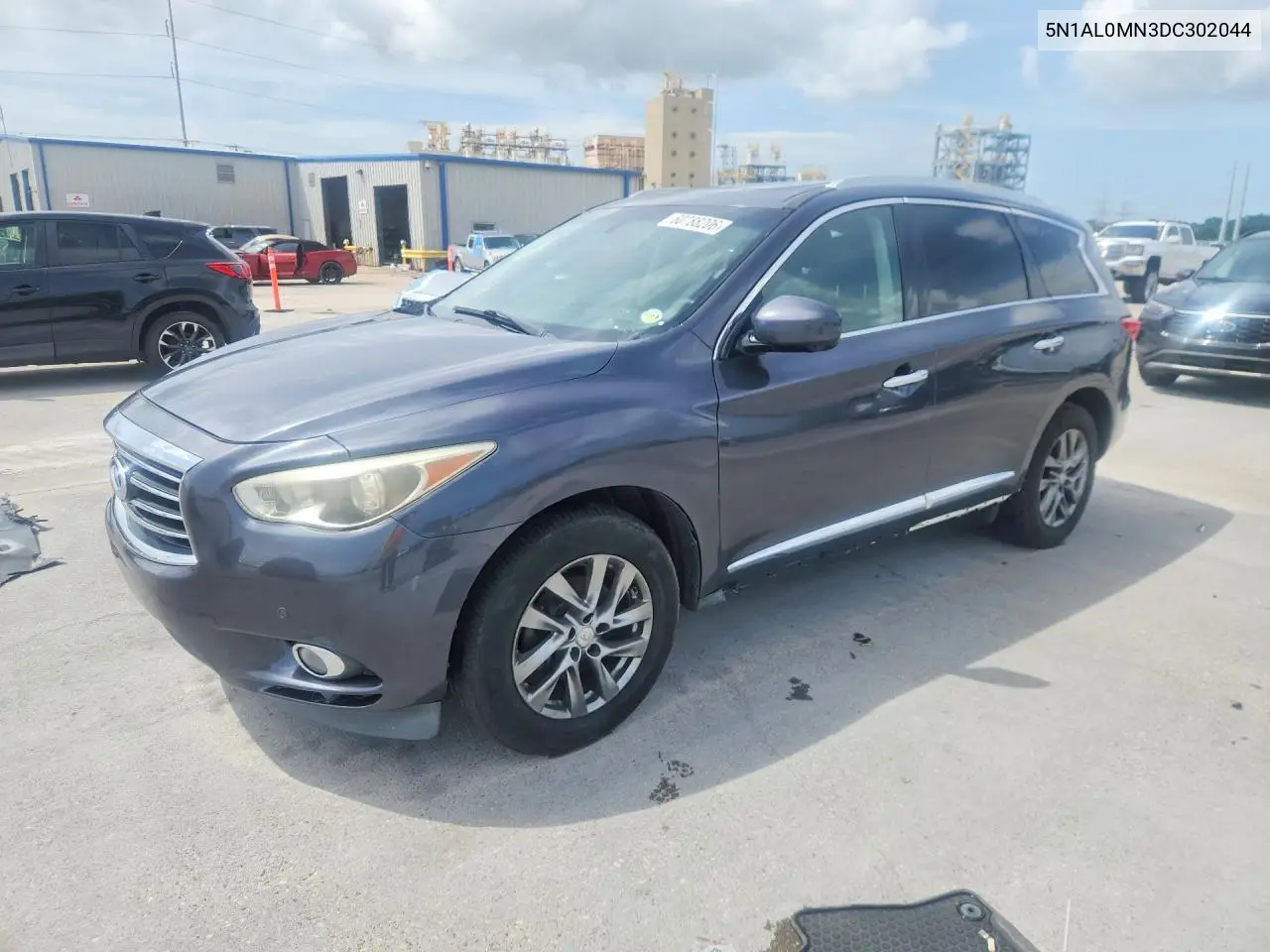 2013 Infiniti Jx35 Base VIN: 5N1AL0MN3DC302044 Lot: 60788206