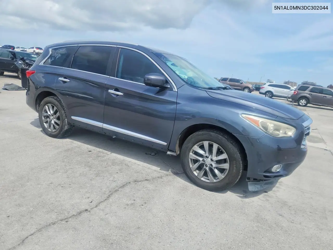 2013 Infiniti Jx35 Base VIN: 5N1AL0MN3DC302044 Lot: 60788206