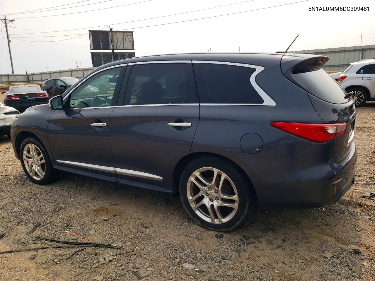 2013 Infiniti Jx35 Base VIN: 5N1AL0MM6DC309481 Lot: 61194586