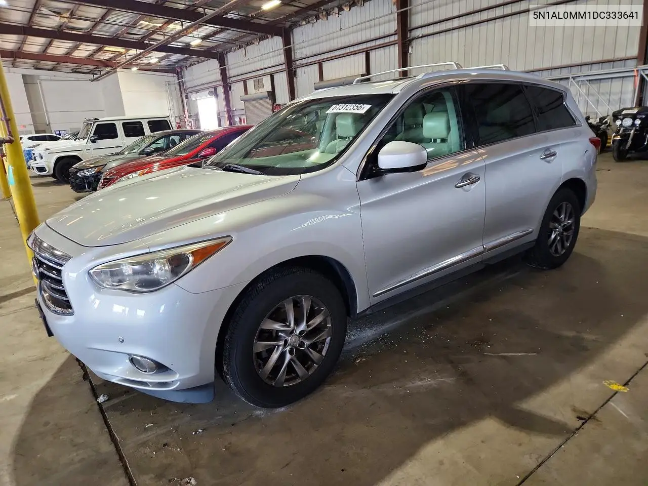 2013 Infiniti Jx35 Base VIN: 5N1AL0MM1DC333641 Lot: 61312356