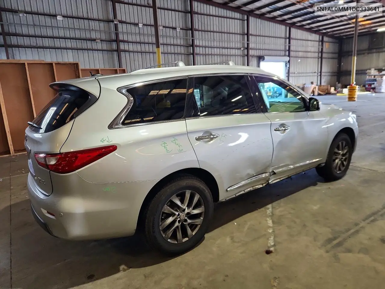 2013 Infiniti Jx35 Base VIN: 5N1AL0MM1DC333641 Lot: 61312356