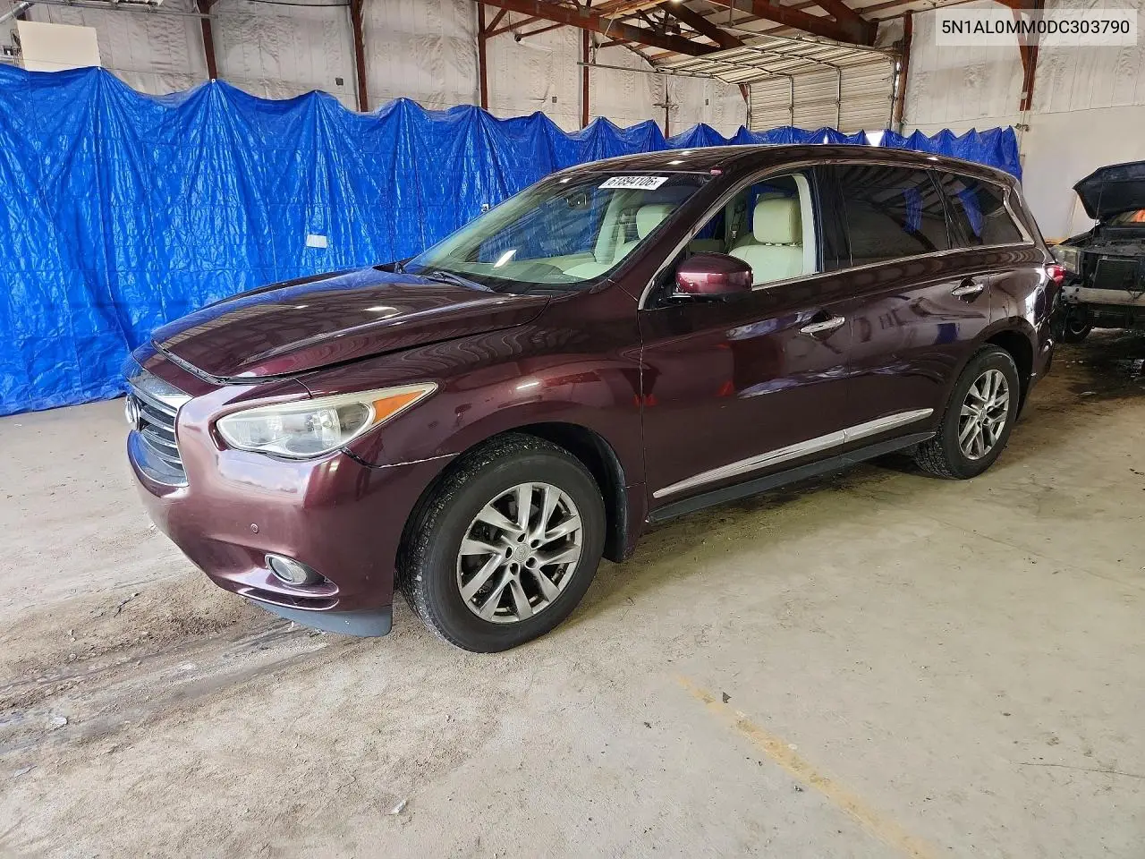 2013 Infiniti Jx35 Base VIN: 5N1AL0MM0DC303790 Lot: 61894106