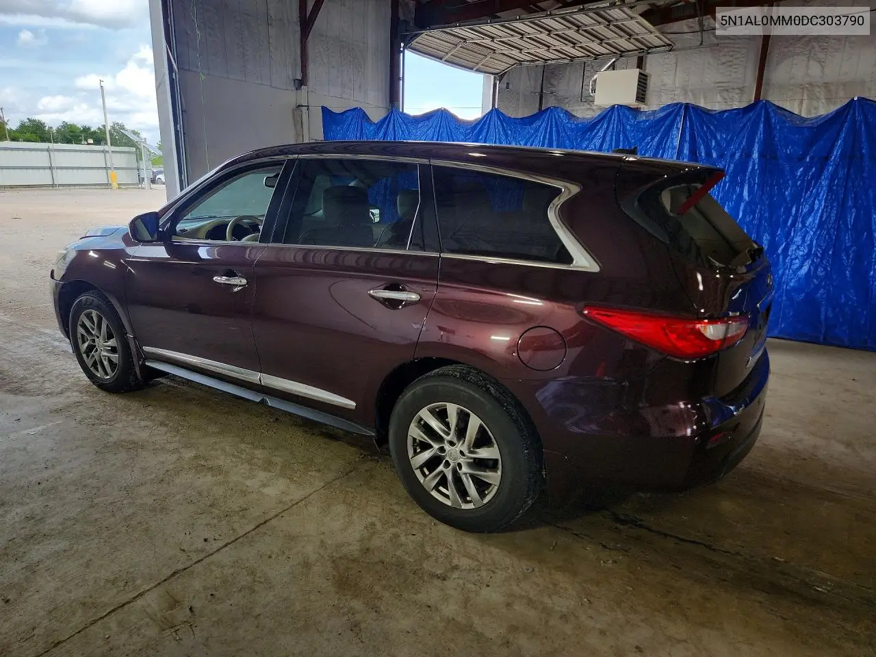 2013 Infiniti Jx35 Base VIN: 5N1AL0MM0DC303790 Lot: 61894106