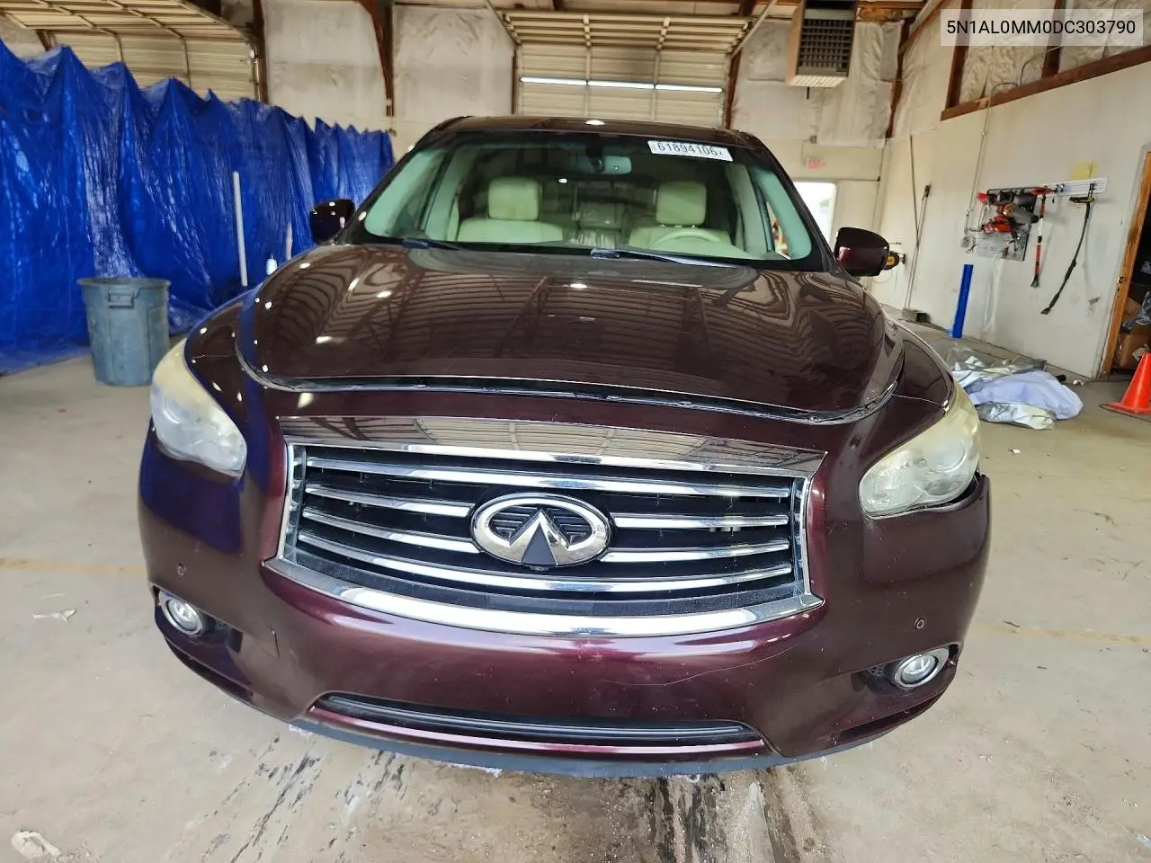 2013 Infiniti Jx35 Base VIN: 5N1AL0MM0DC303790 Lot: 61894106