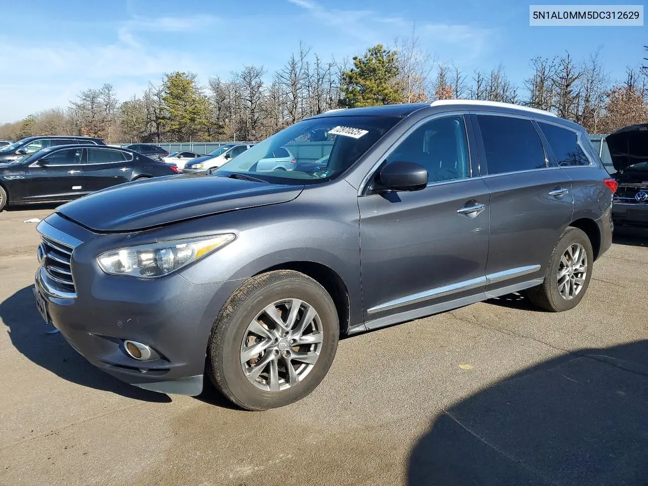 2013 Infiniti Jx35 VIN: 5N1AL0MM5DC312629 Lot: 72970525
