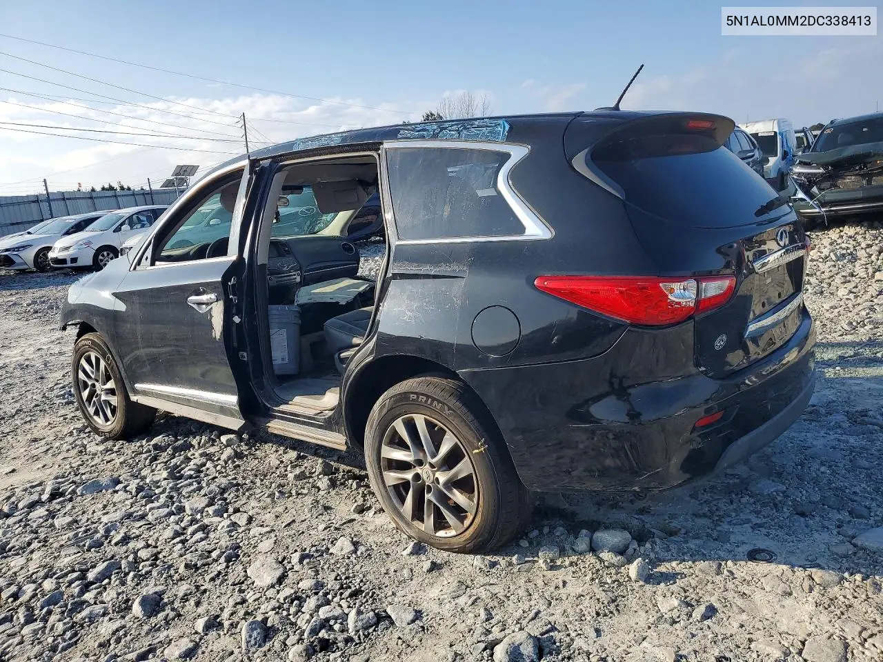2013 Infiniti Jx35 Base VIN: 5N1AL0MM2DC338413 Lot: 78331995
