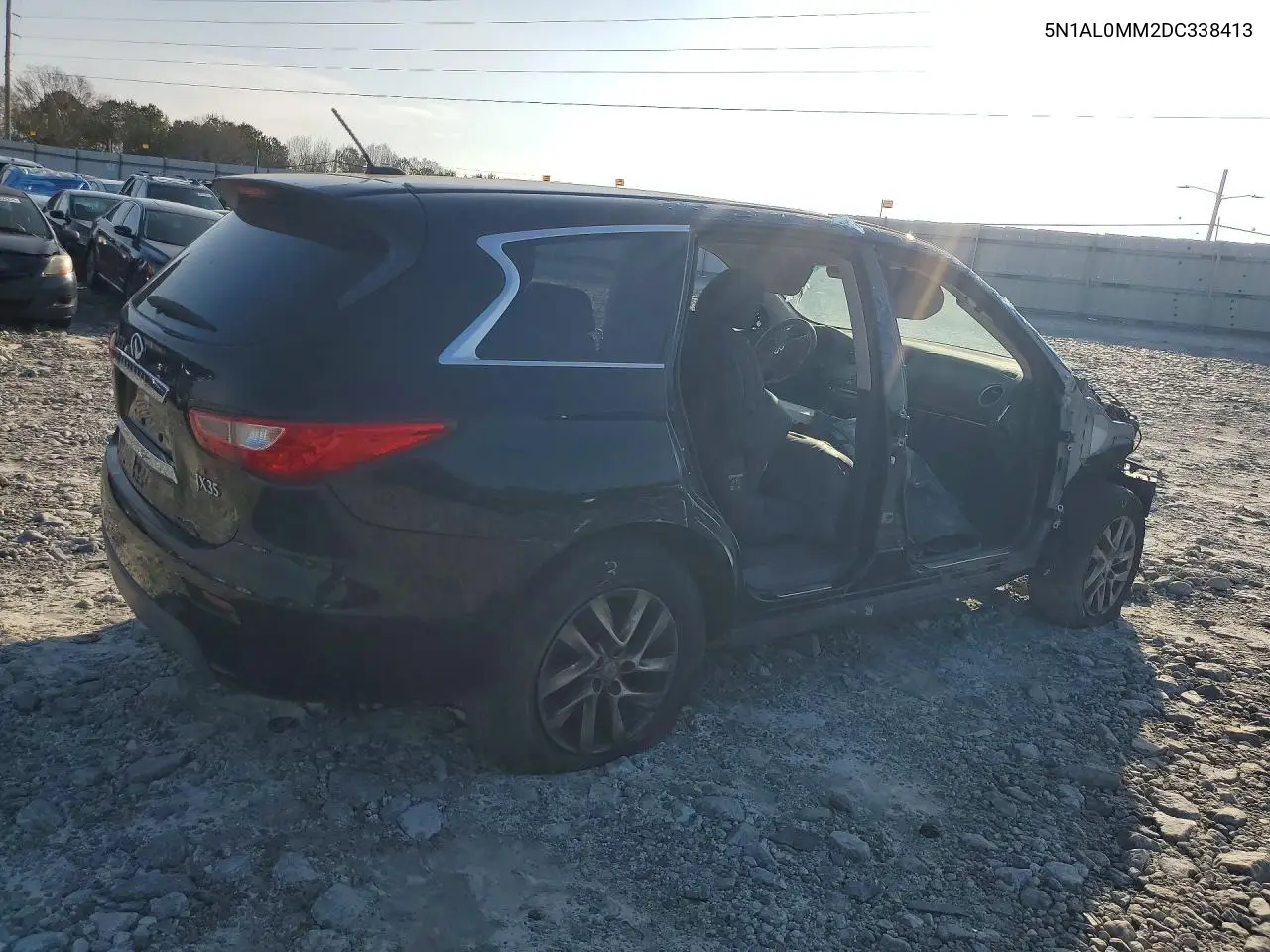 2013 Infiniti Jx35 Base VIN: 5N1AL0MM2DC338413 Lot: 78331995