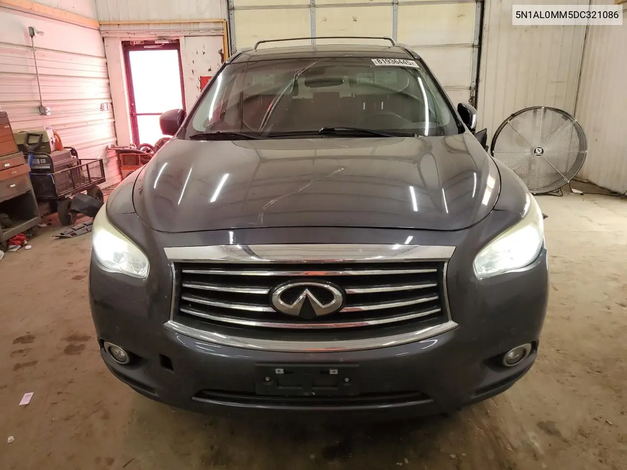 2013 Infiniti Jx35 Base VIN: 5N1AL0MM5DC321086 Lot: 81936445