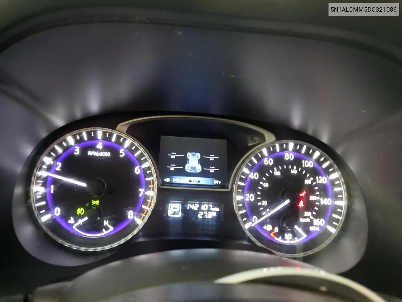 2013 Infiniti Jx35 Base VIN: 5N1AL0MM5DC321086 Lot: 81936445