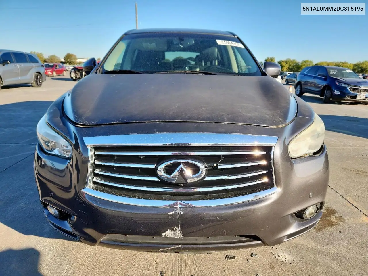 2013 Infiniti Jx35 VIN: 5N1AL0MM2DC315195 Lot: 91404455