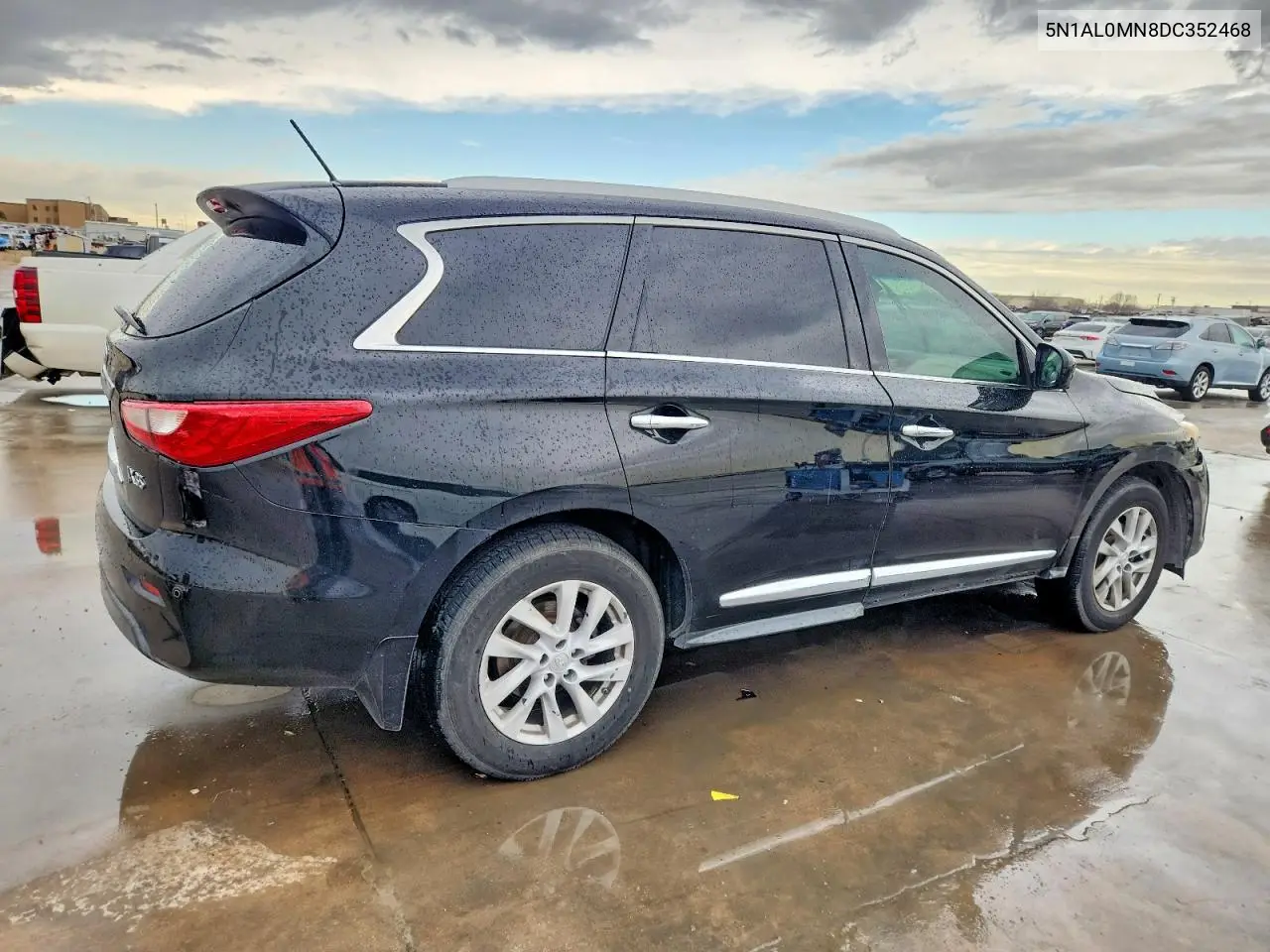 2013 Infiniti Jx35 VIN: 5N1AL0MN8DC352468 Lot: 99318965