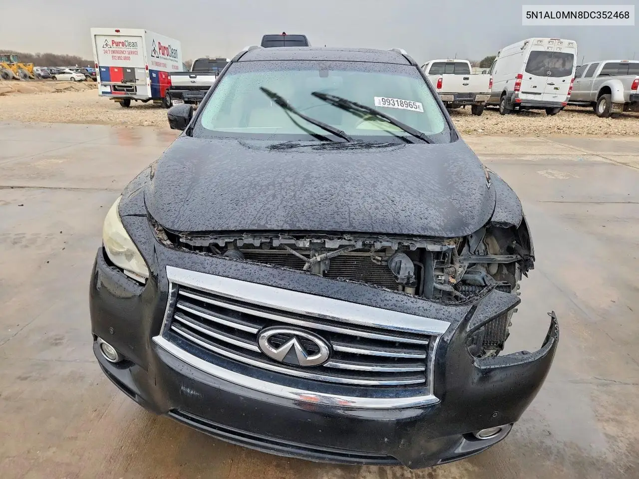 2013 Infiniti Jx35 VIN: 5N1AL0MN8DC352468 Lot: 99318965