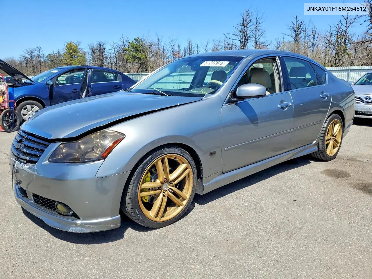 2006 Infiniti M35 Base VIN: JNKAY01F16M254512 Lot: 51277846