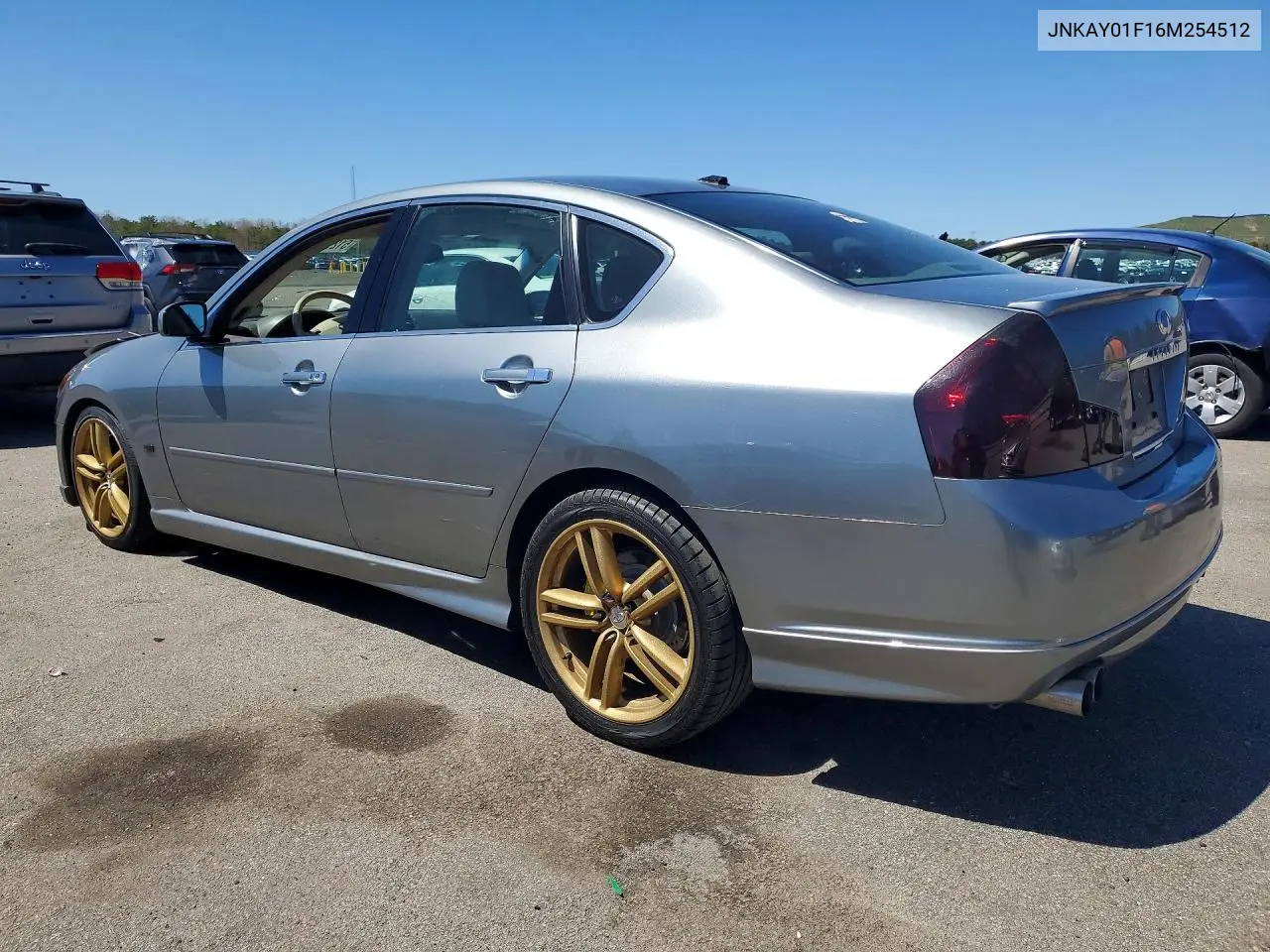 2006 Infiniti M35 Base VIN: JNKAY01F16M254512 Lot: 51277846