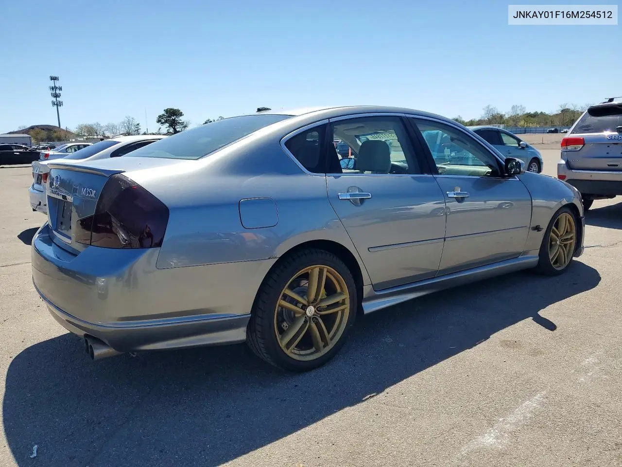 2006 Infiniti M35 Base VIN: JNKAY01F16M254512 Lot: 51277846